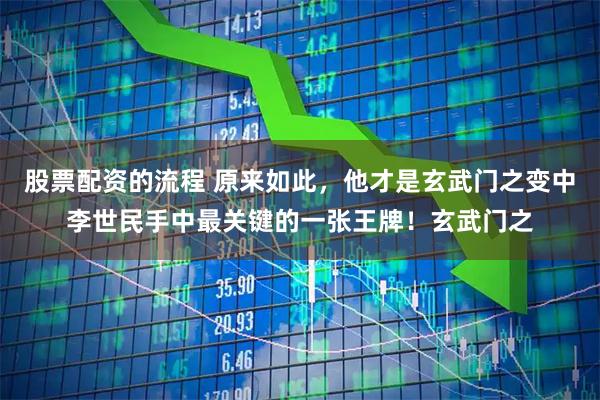 股票配资的流程 原来如此，他才是玄武门之变中李世民手中最关键的一张王牌！玄武门之